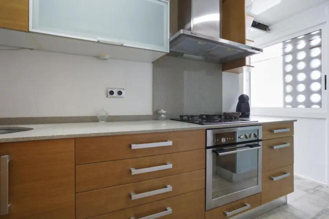 Apartamento Playa Con Piscina Parking Y 2 Habitac กาสเตย์เดเฟลส์ ภายนอก รูปภาพ